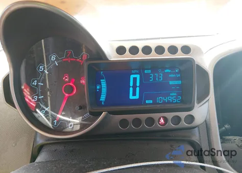 2013 Chevrolet Sonic Lt Manual z USA, uszkodzony, nr VIN 1G1JD6SB3D4245375